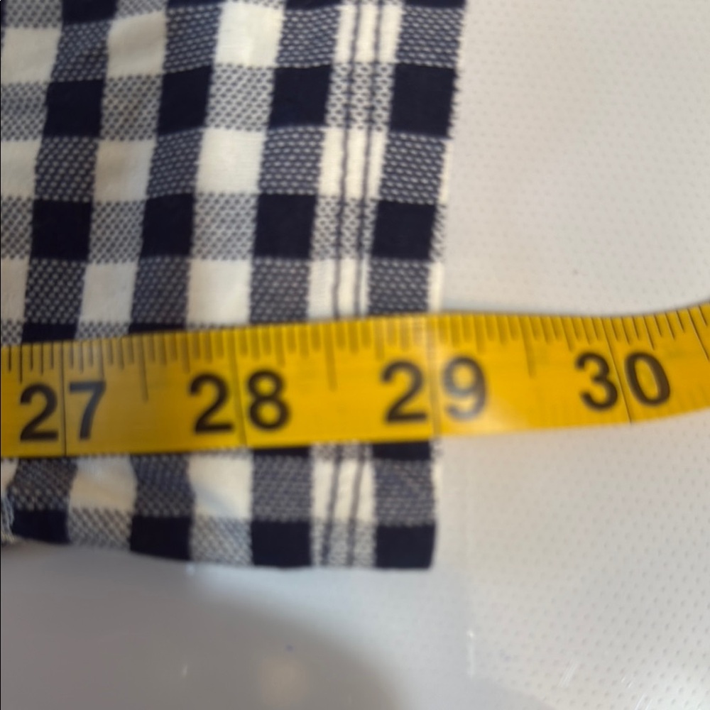 GAP Blue and White Pajama Set Relaxed Fit - Picture 15 of 16